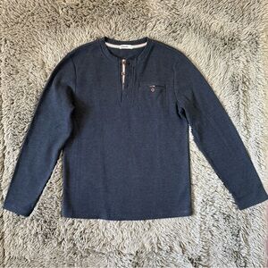 H2H Men's Casual Slim Fit Henley Cotton Shirt Medium